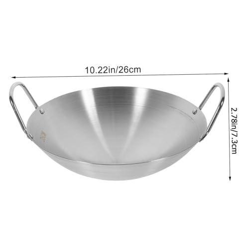 Wok de acero inoxidable SECFOU para cocina inducción miniatura 2