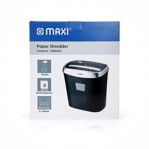 MAXI CROSS CUT SHREDDER 060C 6 SHEETS