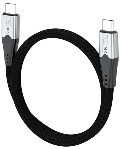 Cable USB C para Thunderbolt 5 DR006 ideal para eliminar los retrasos al transferir datos