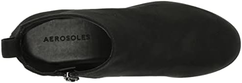 Aerosoles Women's Sloan Ankle Boot, Black Faux Suede, 5 | Image 4