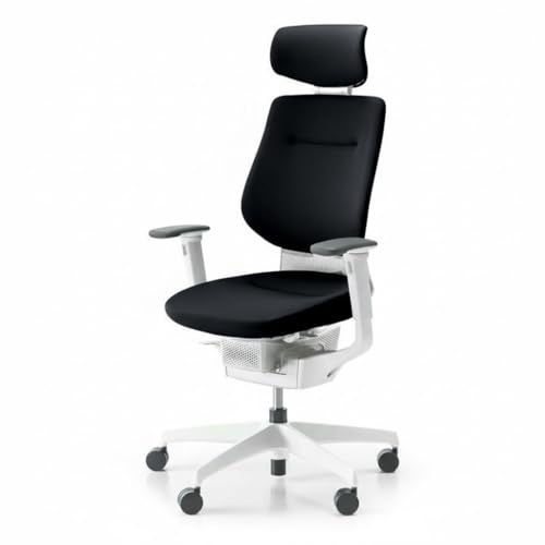 [メーカー配送・設置・組立]コクヨ イング イス ブラック クッションタイプ デスクチェア 事務椅子 座面が360°動く椅子 CR-GW3215E1G4B6-V