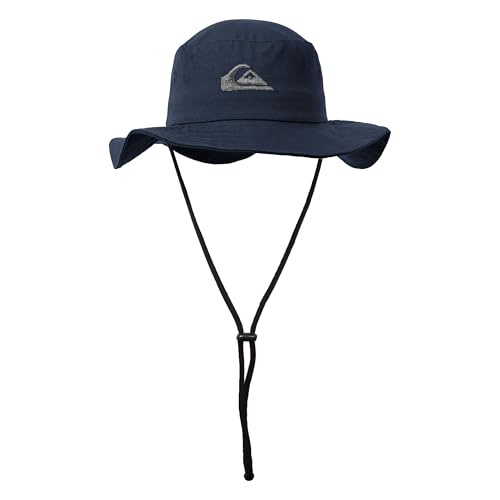 Image of Quiksilver Boys' Quiksilver Kid's Bushmaster Sun Protection Floppy Visor Bucket Hat