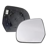 SLGYS Coche Espejos Retrovisor,Compatible con 2010 2011 2012 2013 Dacia Dokker Duster Lodgy Coche Accesorios Izquierdo Derecho Lateral Exterior ala Vidrio Placa Reemplazo,A/Left
