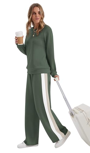 XIEERDUO 2 Piece Sets for Women Fall Fashion Must Have Teachers Airport Outfits 2025 Winter Clothing Lounge Sets Sweatsuits2