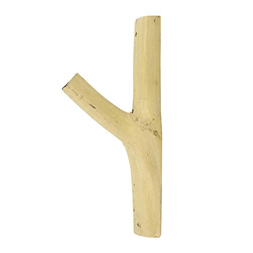 armine88 Gancho de Pared de Rama de árbol de Madera, Gancho de Madera Adhesivo de Montaje en Pared Percha para Bolsa de Sombrero con Llave y más
