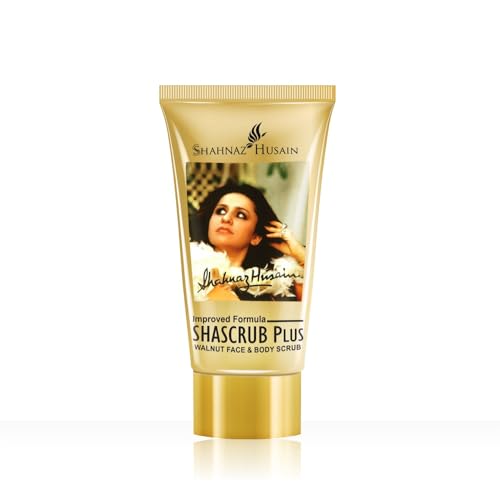 Image of Shahnaz Husain Shascrub Plus-Walnut Face & Body Scrub | 40g
