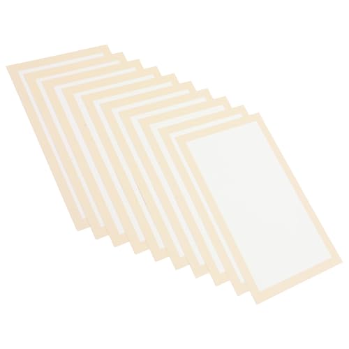 Angoily Papier Xuan Multifonctionnel 10 Feuilles 50X30 CM Épais pour Peinture et Calligraphie Chinoise Débutants et Amateurs