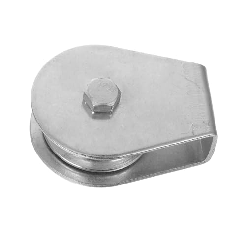 TOYANDONA Polea para Mástil De Bandera con Rodamientos De Acero Inoxidable Bloque De Polea para Elevación Accesorios para Mástil De Bandera Escuelas y Empresas