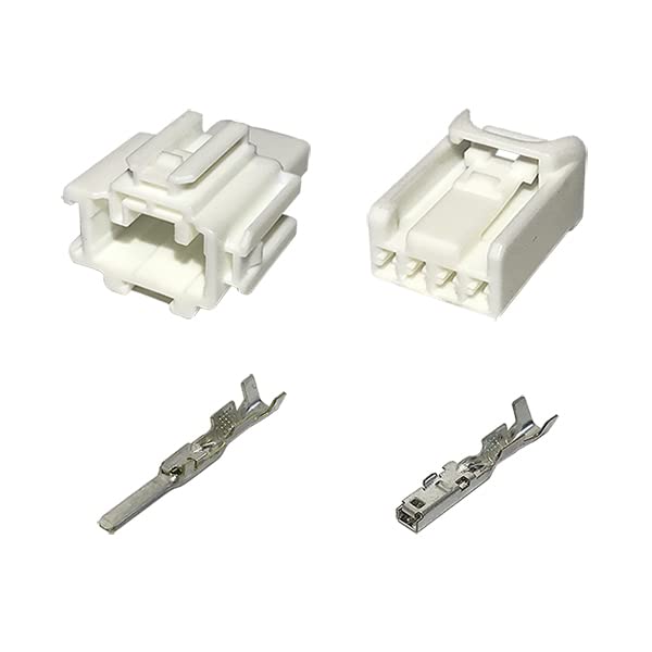 Amazon.co.jp: 矢崎総業 060型LC (HLC) 4極 カプラー・端子セット: 車