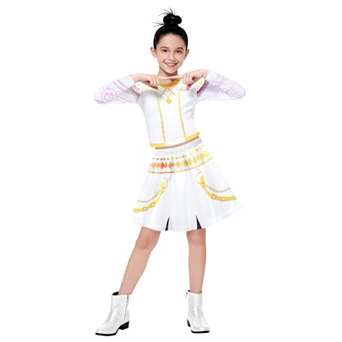 Tactzen Kids Girls Singer Fancy Outfits Novetly Fashion Clothes Sets Stage Performance Merch