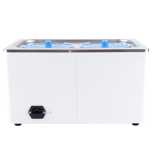Digitale Wasserbadheizung, 7 L Digitale Labor-Thermostat-Wasserbäder mit Wählbaren Öffnungen, 600 W Heizwasserbad mit Konstanter Temperatur, Wasserbäder (EU-Stecker 220 V)