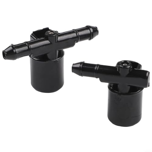 2 boquillas de chorro para limpiaparabrisas Opel Insignia 2008-2017 Astra J G 1998-2015 Corsa C Tigra B Zafira A para Combo C Negro ABS