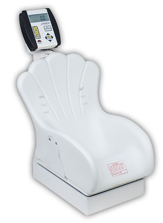212 Main Cardinal Scale-Detecto Baby Scale Tot Weigher Digital 44 Lb X .05 Lb- 20 Kg X .02 Kg with Inclined Chair Seat