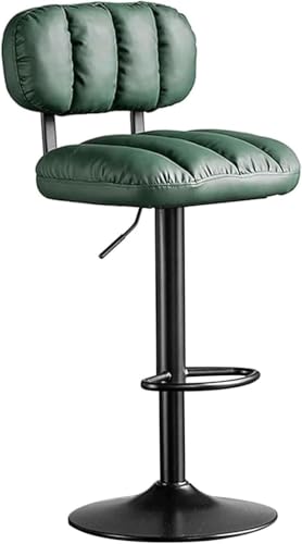 Tabourets de bar vert 1 pour cuisine et îlot central design