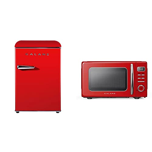 Galanz GLR25MRDR10 Retro Compact Refrigerator