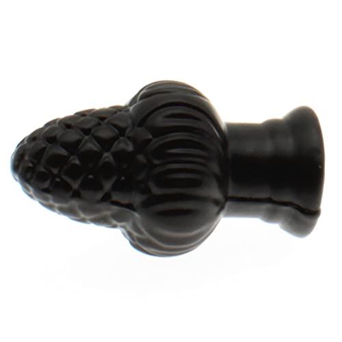 Ozxno 1Pcs Solid Lamp Finial Brass Lamp Finial Cap Knob Lamp Decoration For Lamp Shade/Tiffany Style Lamp(Black) #TOP2