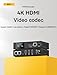 WayPonDEV Link Pi REC1 4K 1080P HDMI Recorder Encoder, 4KP60 SRT NDI Decoder, 2GB DDR4 RAM 8GB eMMC, 1080P HD Video Encoder for YouTube Facebook Twitch Live Broadcasting (REC1 Kit1)