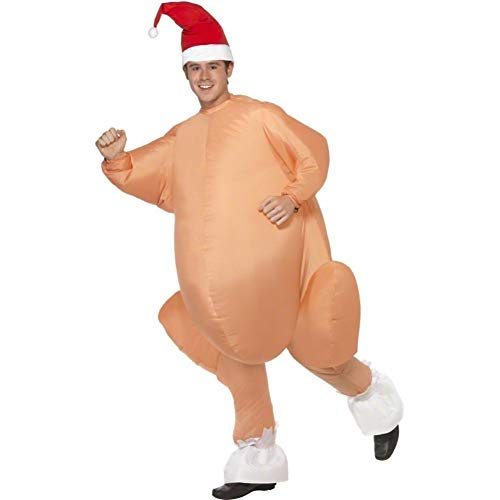 ZHANGSDJ Costumi Natalizi Traje De Navidad Disfraz De Pavo Asado Inflable Pollo...