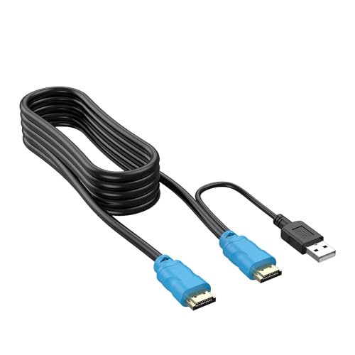 Arvitek 2-in-1 HDMI-USB KVM Cable 6ft for HDMI KVM Switch
