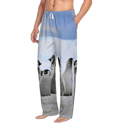 Pantalon de détente pingouins pour vos week-ends cocooning