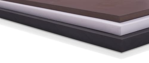 Image of White Delrin /Acetal Copolymer Plastic Sheet 2-1 /2 inch x 6 inch x 24 inch