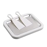 Kit completo incluso: viene fornito con 2 raschietti per arrotolare, modellare e servire senza sforzo gelati, dessert o altre prelibatezze fredde