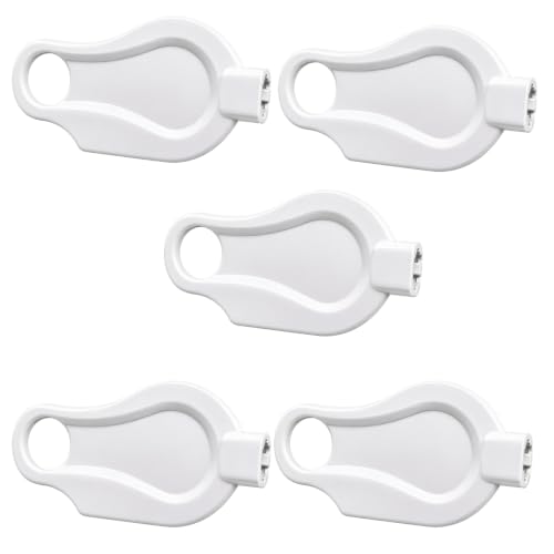 Apollo Test Keys(5 Pack) for Manual Call Points - Reset & Test Keys Compatible with Apollo Fire Alarm Break Glass Call Points - Plastic Call Point Testing Keys for Weekly Fire Alarm Maintenance