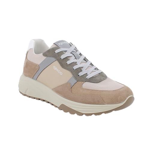 Baskets à lacets IGI&Co homme pour un style urbain chic beige