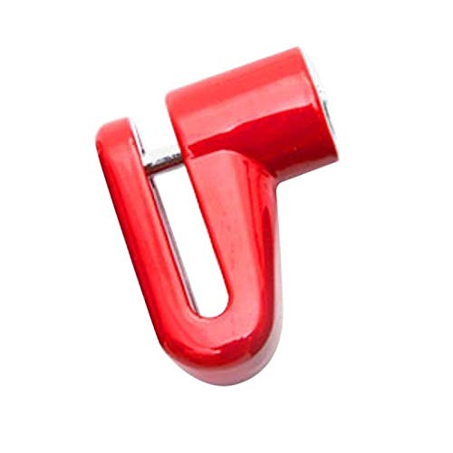 Anti-Diebstahl-Disk-Bremsscheibe Schloß for Scooter-Fahrrad-Motorrad-SafetyLock Accesorios para Moto (Color : Silver)