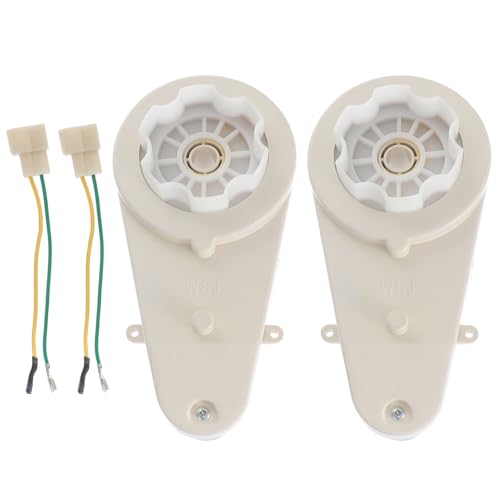 POPETPOP 2セット ユニバーサル高トルクモーターギアボックス 用電動乗用車アクセサリー 可能スピード機能搭載 耐久性素材 小型ポータブル設