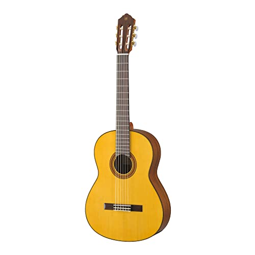 Image of Yamaha CG122MSH Classical Guitar, Solid Spruce Top