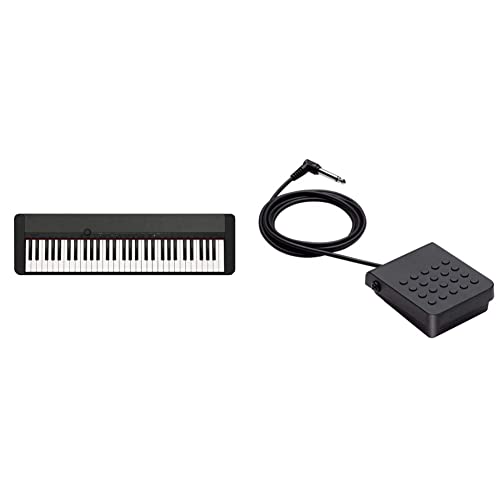 Prodotto 1: 61 timbri Casio CT-S1BK, Casiotone Piano-Keyboard, Nero & SP-3 Sustain Pedal