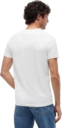 Tommy Hilfiger Herren T-Shirt Kurzarm Core Stretch Slim Fit, Weiß (White), 3XL – Ansicht 2