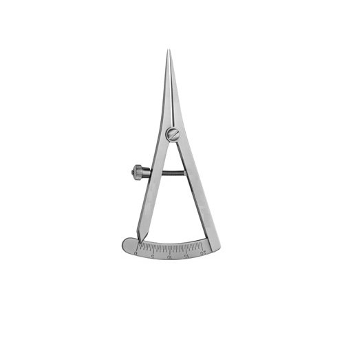 Bone Caliper 20mm, Straight, 9cm/3.5" Stainless Steel
