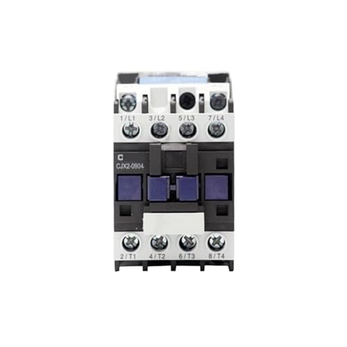 Contacteur AC 9A 380V sur Rail DIN CJX2-0904 4NO pour tableau électrique