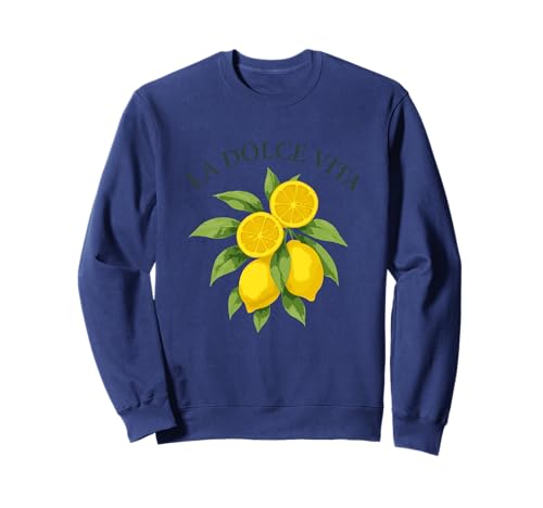 Camiseta La Dolce Vita Lemon Italian Summer Vibes Sudadera