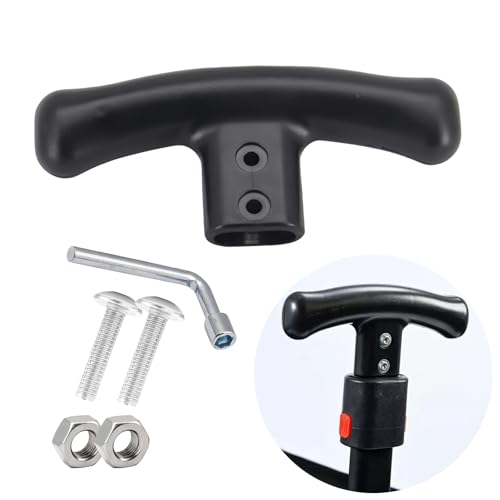 QQUQU IU Trolley Handle for Camping Wagon/Beach Shopping Push Handle Replacement Collapsible Cart Accessory Attachment Spare Part Replacement Part for Camping Wagon Garden Shopping Cart