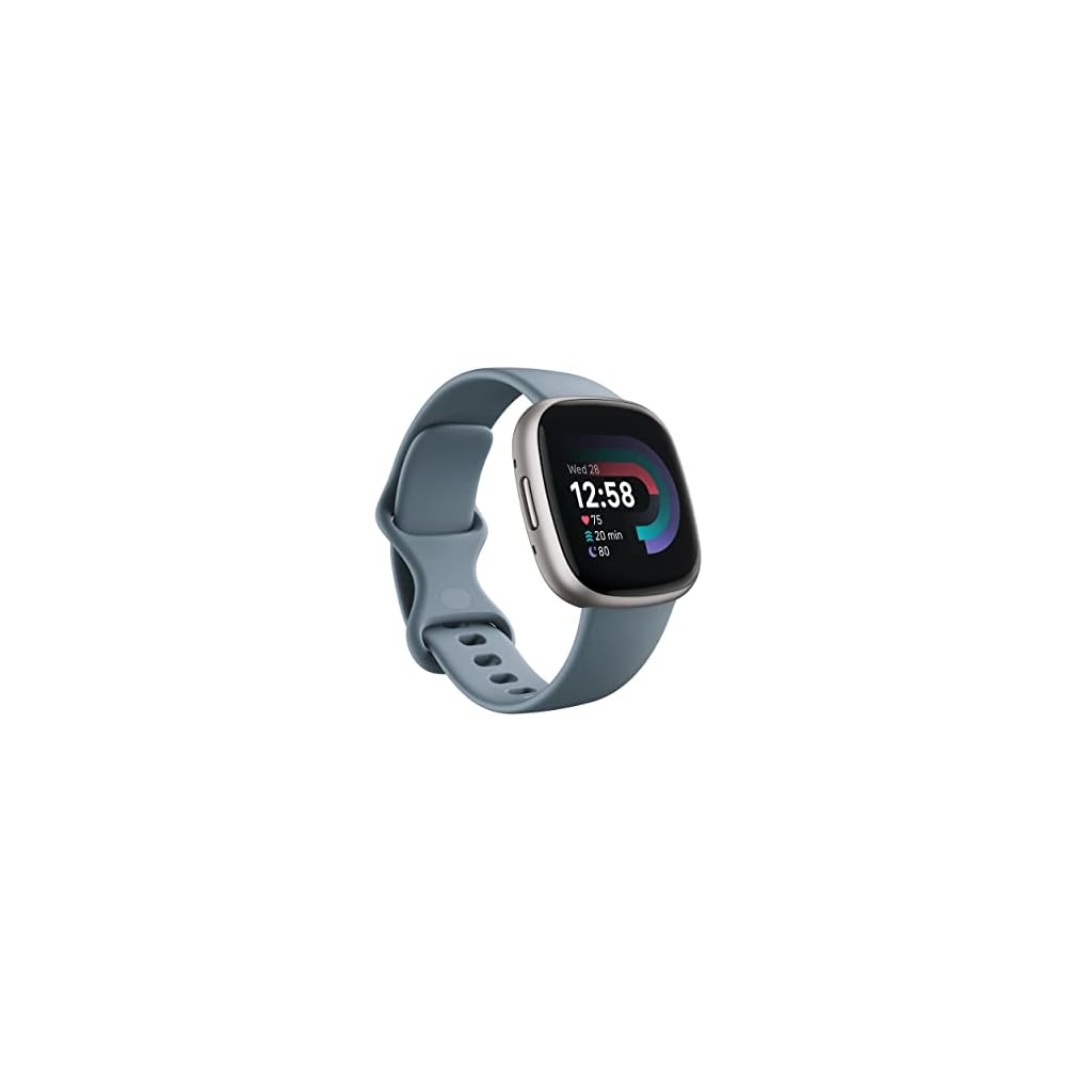 Fitbit-Versa-4-Fitness-Smartwatch-with-Daily-Readiness-GPS-247-Heart-Rate-40-Exercise-Modes-Sleep-Tracking-and-more-Waterfall-BluePlatinum-One-Size-S-L-Bands-Included
