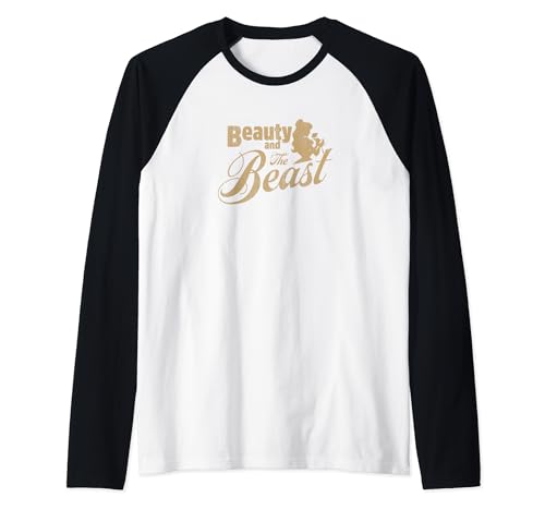 T-shirt Raglan Belle Disney de la Belle et la Bête pour femme en coton