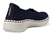 SKECHERS Women's Wilshire-BLVD Sneaker, Navy, 5