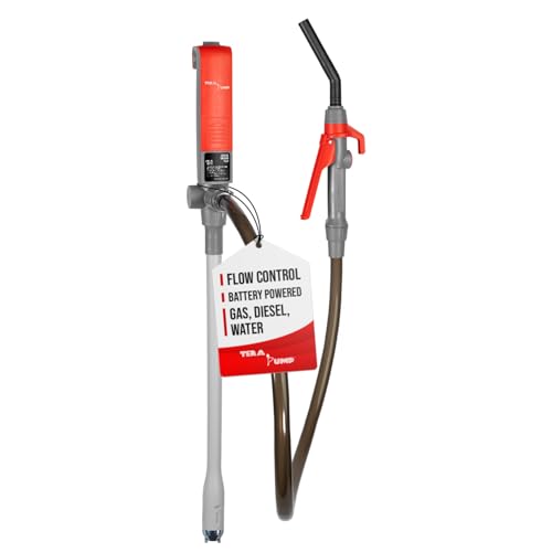 TERA PUMP Portable Battery Powered Multipurpose Gas Transfer Pump