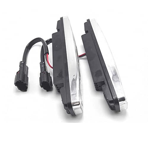 Lámparas LED para autos 12V 10W luz blanca 2 piezas miniatura 3