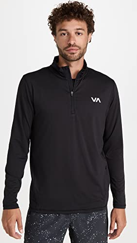 RVCA Mens Sport Vent Long Sleeve Half Zip3