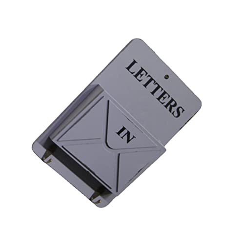 Hemobllo Porta Posta Da Parete in Legno Vintage Organizer Per Lettere Con Ganci Appendi Chiavi e Mensola Multiuso Per Piccoli Oggetti e Decorazione Casa