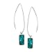 Silpada 'Oasis' Compressed Turquoise Drop Earrings in Sterling Silver