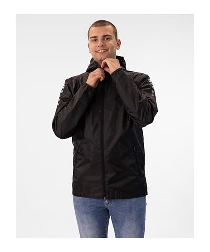 JAKO Unisex Allwetterjacke Team 2.0, schwarz, L