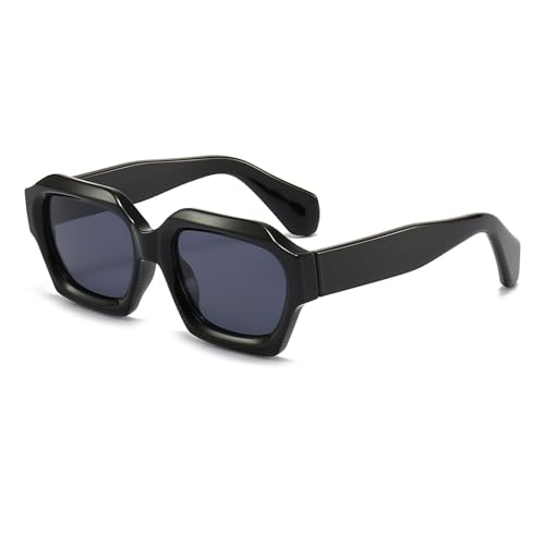 Ljczka Gafas De Sol Cuadradas Grandes Para Mujer Hombre Retro Gafas De Sol Marco Grueso Chunky Moda Protección Uv400 Ljczka Gafas De Sol Cuadradas Grandes Para Mujer Hombre Retro Gafas De Sol Marco Grueso Chunky Moda Protección Uv400