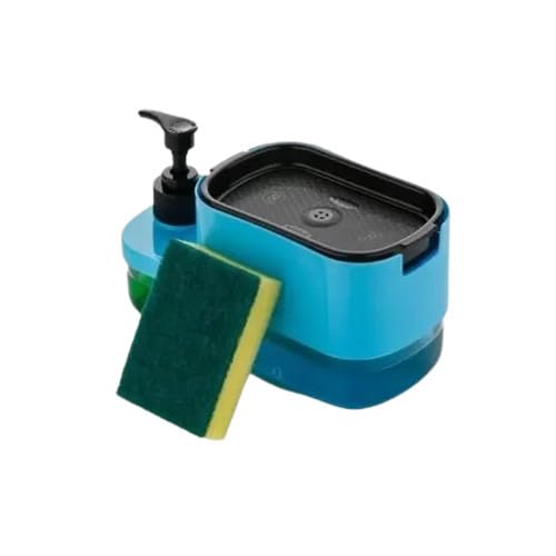 Soap Dispenser/Soap Pump Dispenser and Sponge Holder 2 in 1 Shop Dispencer,Womens First Choice Shop DISPENCER(Pack of 1)|Type -776 for Home and Kitchen