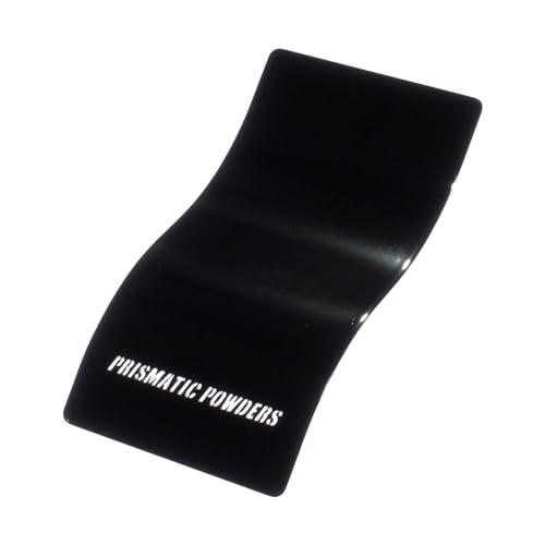 PRISMATIC POWDERS High Gloss Black - Solid Tone Polyester Powder Coating - High Gloss 1 LB - Durable High Performance Coating for Automotive Metal Wheels Parts - Made in USA - (PSS-11248)