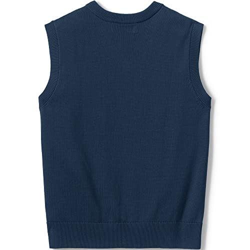 Lands' End School Uniform Men's Cotton Modal Fine Gauge Sweater Vest3